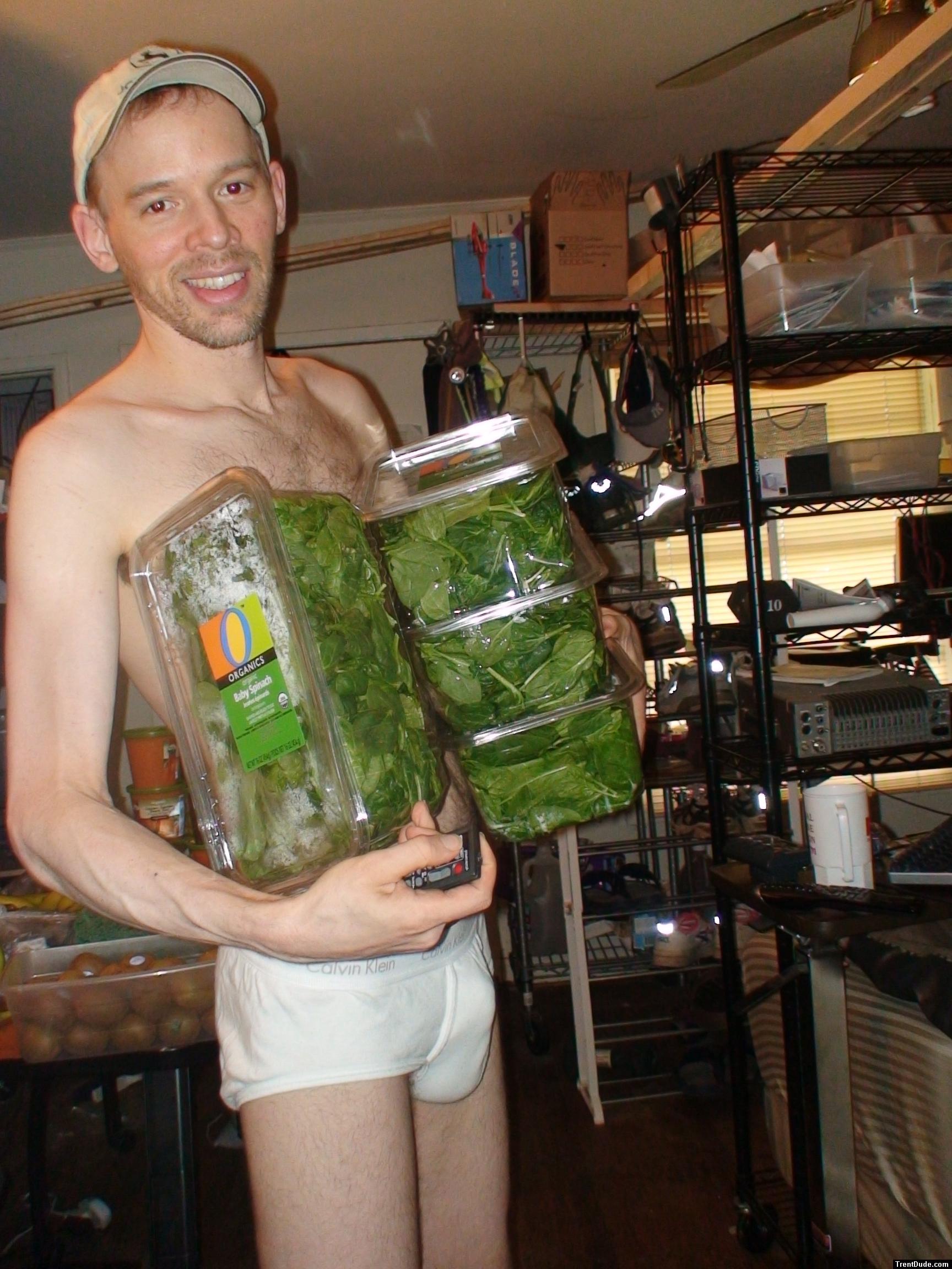 Bulging veins, but not popeye