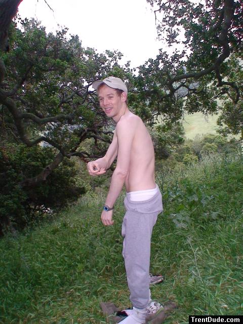 Outdoor sweats photoshoot near a tree