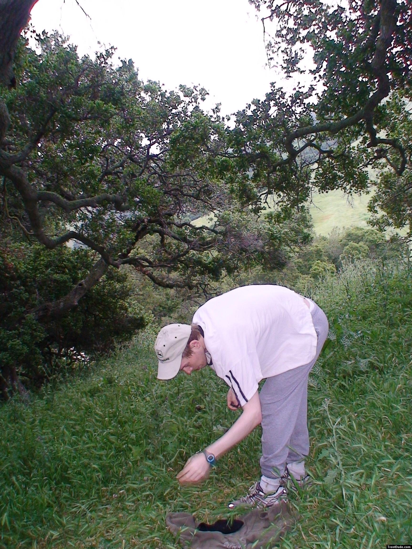 Outdoor sweats photoshoot near a tree