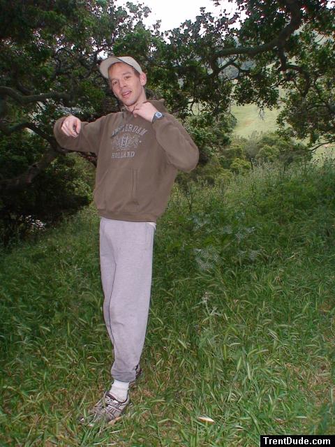Outdoor sweats photoshoot near a tree (best)