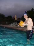 Black Nike Jammer and water polo ball (best)