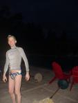 Dude in XTG Maorix Swim suit, Body Glove Rash guard