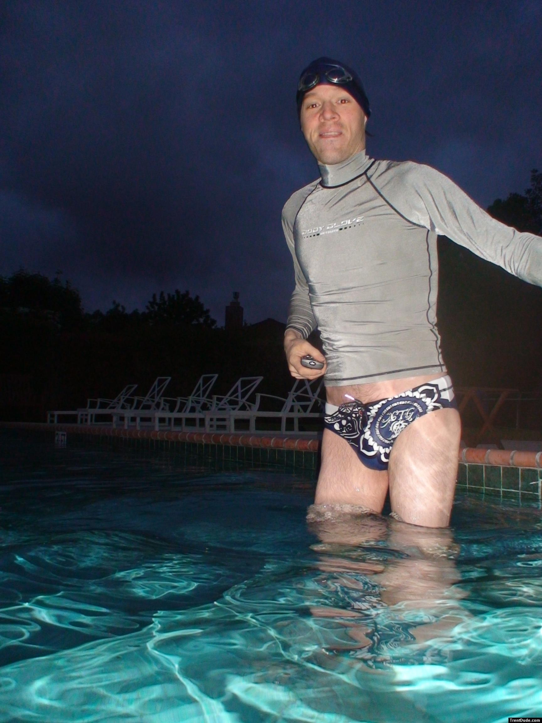 Low rise XTG speedo suit