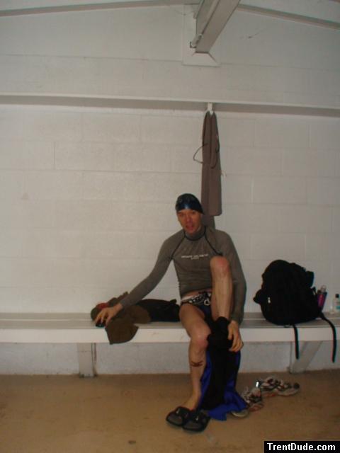 Body glove rash guard, XTG swim brief, California Aeroskin wet suit