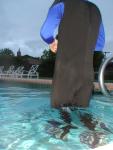 Aeroskin California wetsuit (rear)