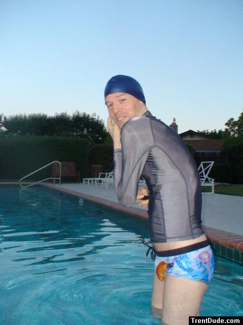 Jelly fish on the swim brief
