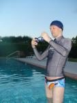 XTG Extreme Game OCEAN Square Cut Trunk (checking goggles) (jelly fish bulge)
