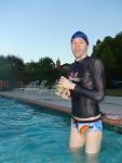 After a 500M swim