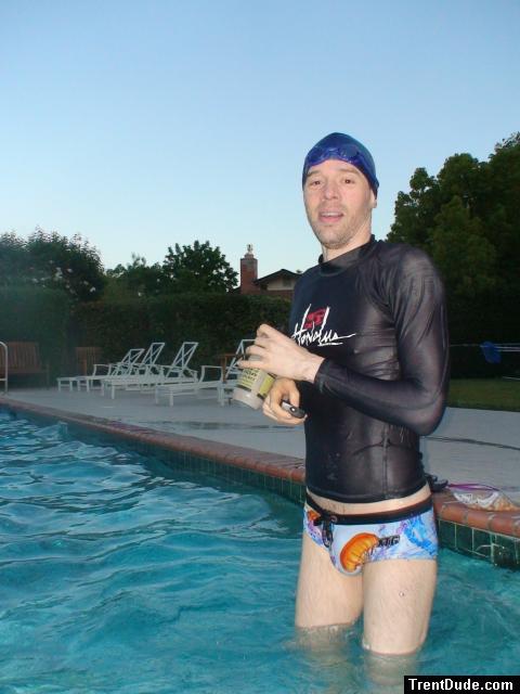 After a 500M swim
