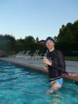 Anti oxidant smoothie to counteract the free radicals after a 500M Swim