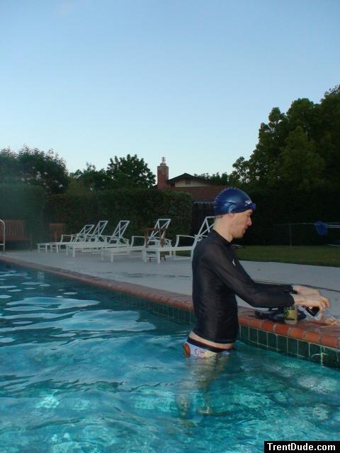 After a swim