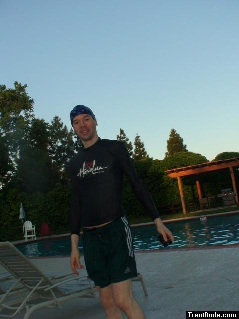 Honolua rash guard, addidas nylon shorts