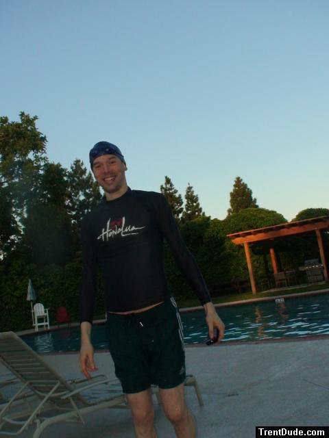 Copying Michael Phelps' beard