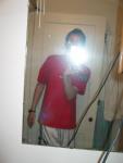 Summer Casual - Red Shirt, White Shorts