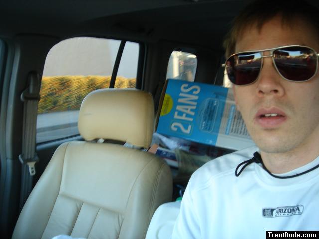 old style aviator sunglasses, wearing Arizona mesh shirt