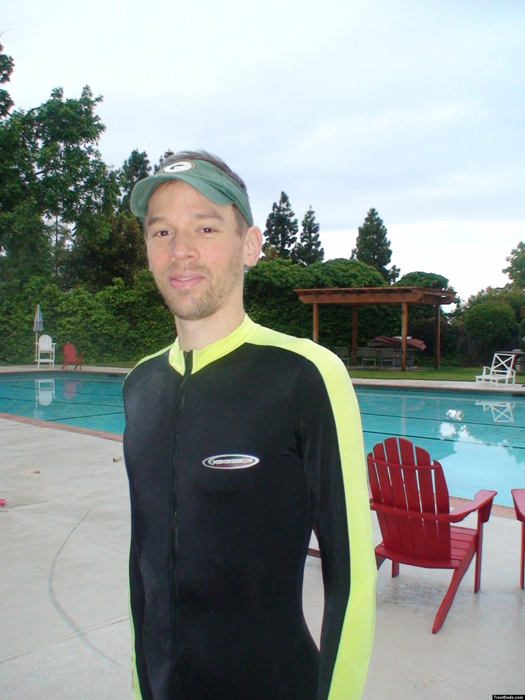 dude in a wet suit
