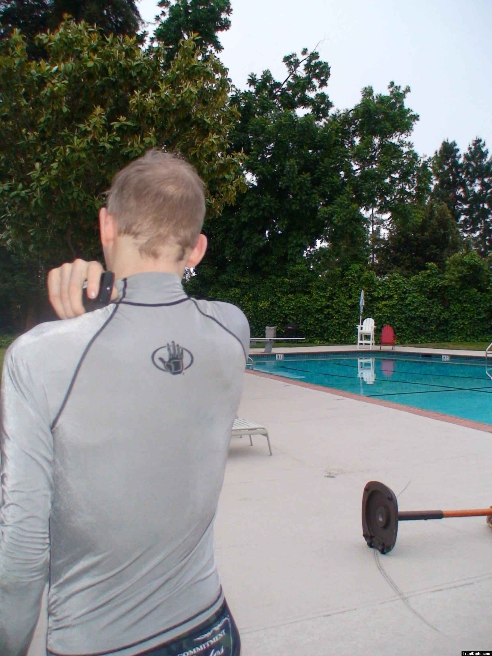 Rash guard shirt for protection from sun rays