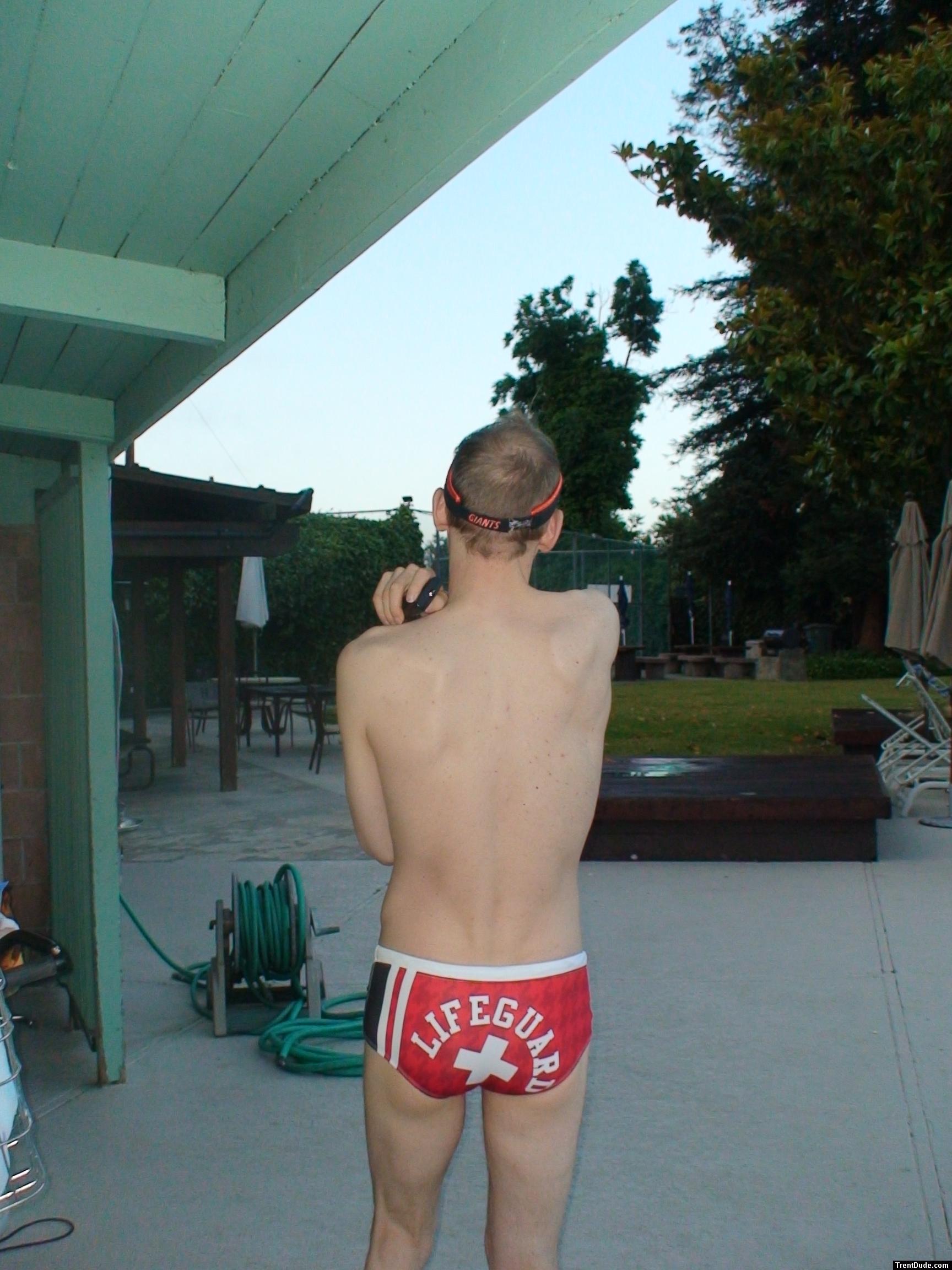 84% Polyester 16% Spandex. Made In Canada