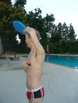 Armpit and lifeguard speedo