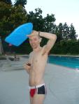 after passing lifeguard class  at school