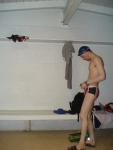 Trying on the new speedo