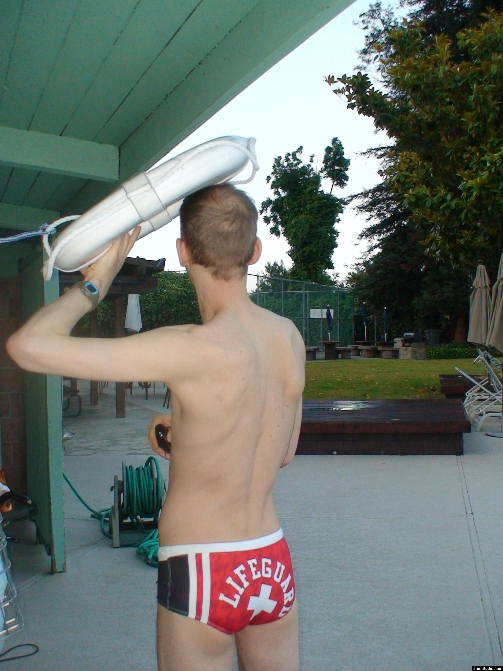 Lifeguard speedo rear (best)