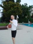 Dolfin Jammer at the pool