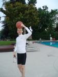 Dolfin Jammer at the pool