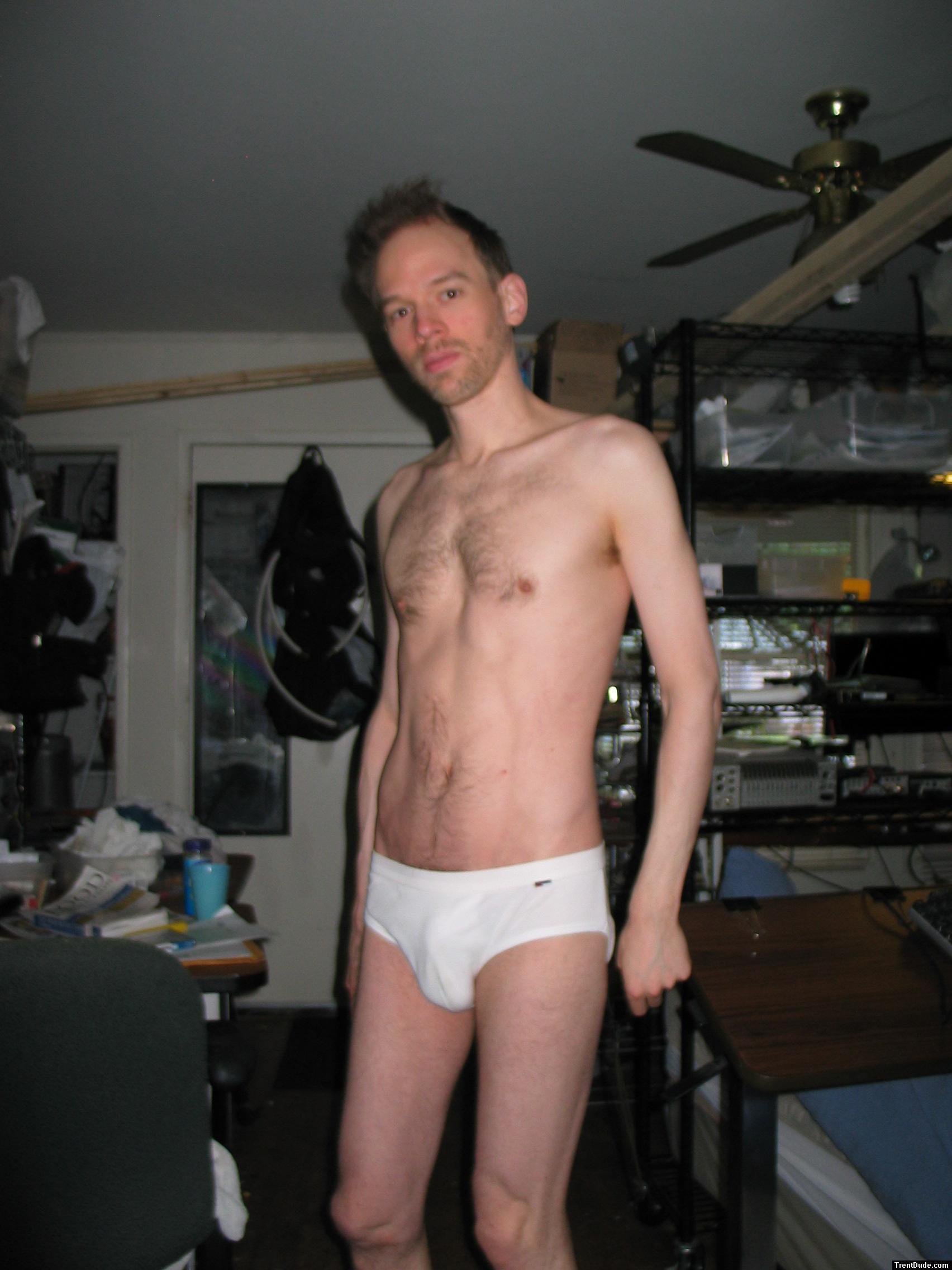 white tommy  briefs