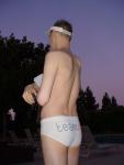 Nations Swim Brief: teamUSA (white)
