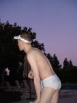 White speedo (rear)