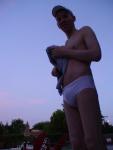 shadows in a speedo
