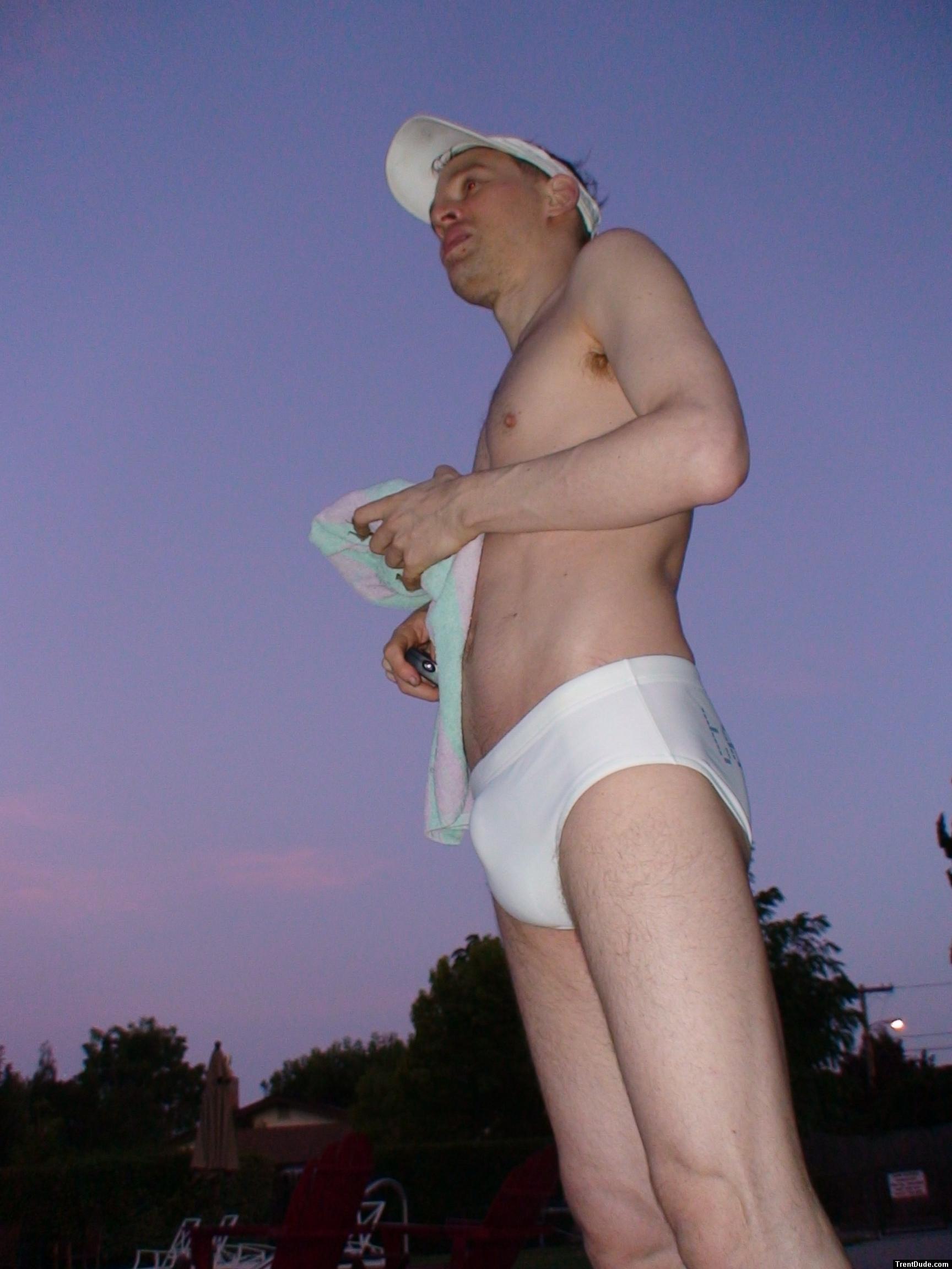 white speedo days are always exciting