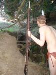 An old spring forms under the fertility tree