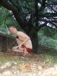 Maybe this tree observed a real warrior