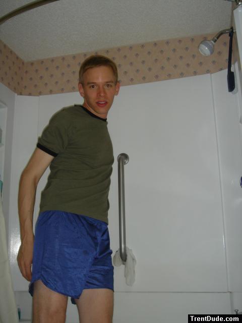 Taking a shower in your clothes again?