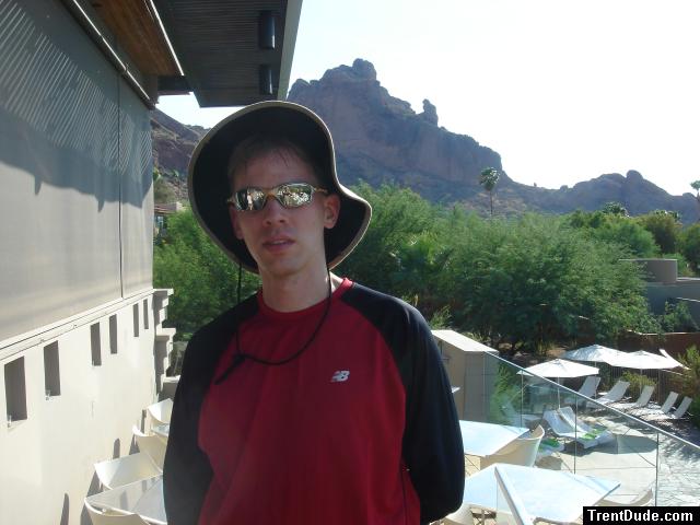 New Balance Red/Black Long sleeve, Columbia Sportswear Company titanium SPF30  pants, Columbia Sportswear hat