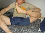 feet - Can you lift your leg this far?