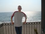 Tel Aviv, Israel, with the Mediterranean sea in the background