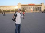 Trent at Tiananmen Square - Beijing China - Team Olympic 2008 - Visiting Chinese Communist HQ !