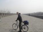 Biking Across China - Xi'an city Wall - Trent !