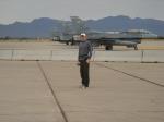 Visiting US Troops, Camp Anaconda-Balad Airbase, Northern Iraq (F-16's)