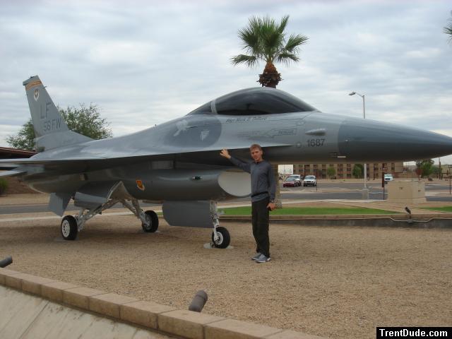 Visiting US Troops, Camp Anaconda-Balad Airbase, Northern Iraq (F-16's)