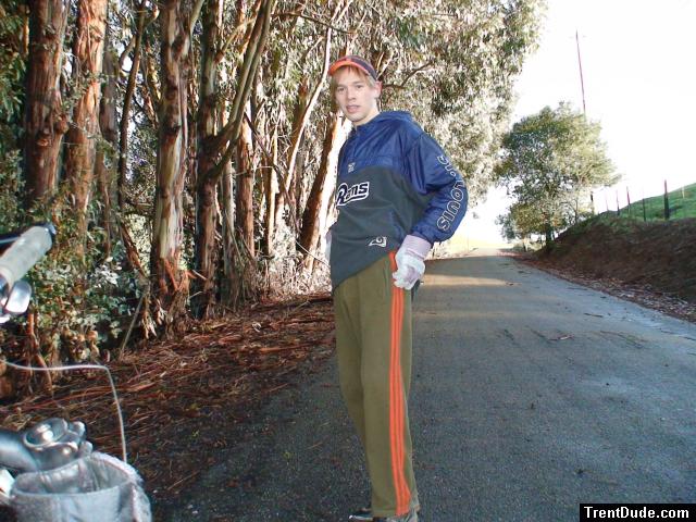 Trying to impress the farm girls