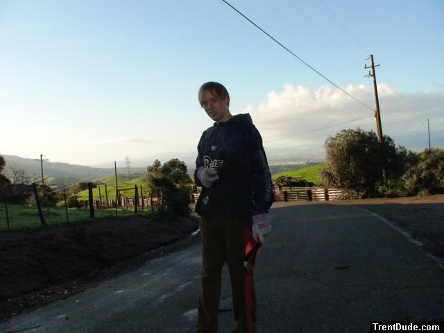 Trying to look cute for the farmer's wife !! +