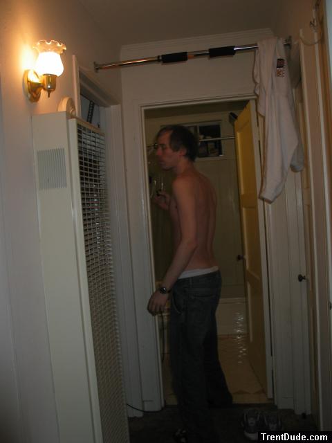 Banana Republic Jeans, hanes underwear (butt, back)