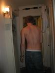 Banana Republic Jeans, hanes underwear (butt, back)