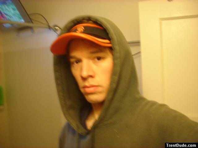 trent in sweat shirt
