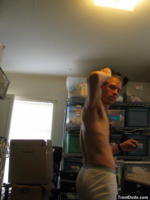 Hanes boxer brief (butt)