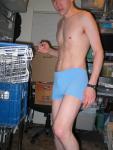 Life brand  blue boxer briefs